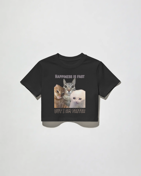 Faster Than Happiness - Baby Tee