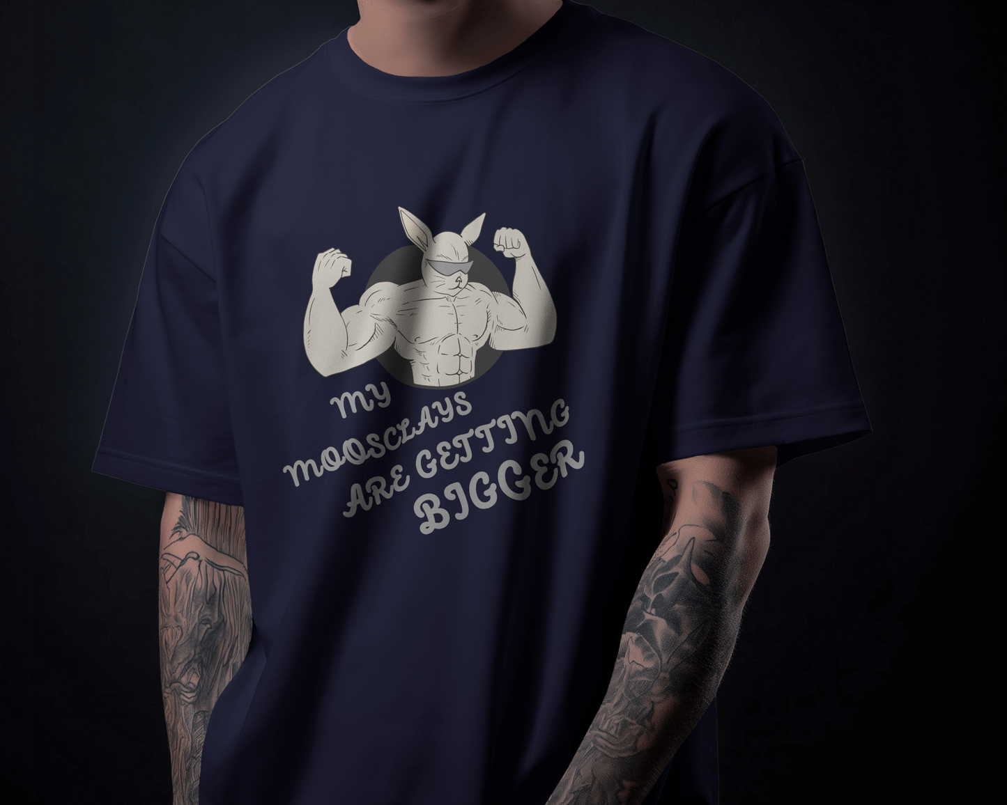 MOOSCLAYS – Unisex Oversized Tee