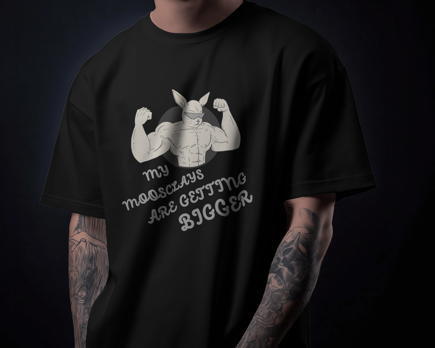 MOOSCLAYS – Unisex Oversized Tee
