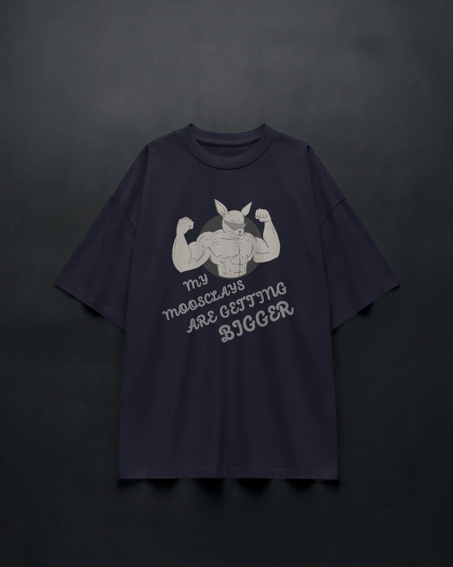 MOOSCLAYS – Unisex Oversized Tee