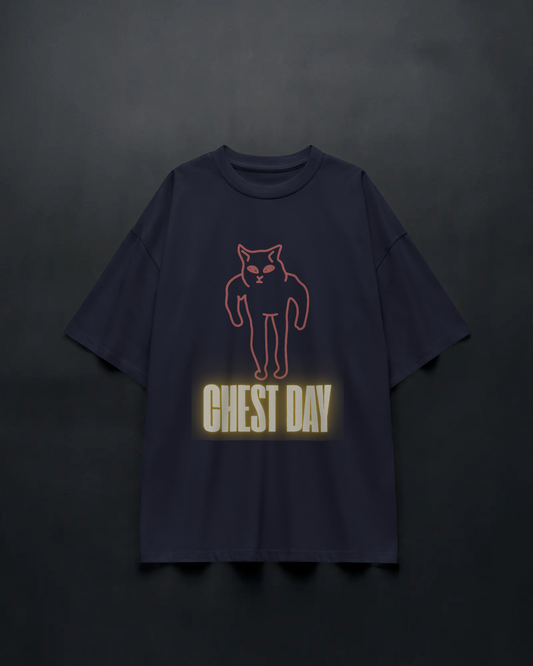 Chest Day - Unisex Oversized Tee