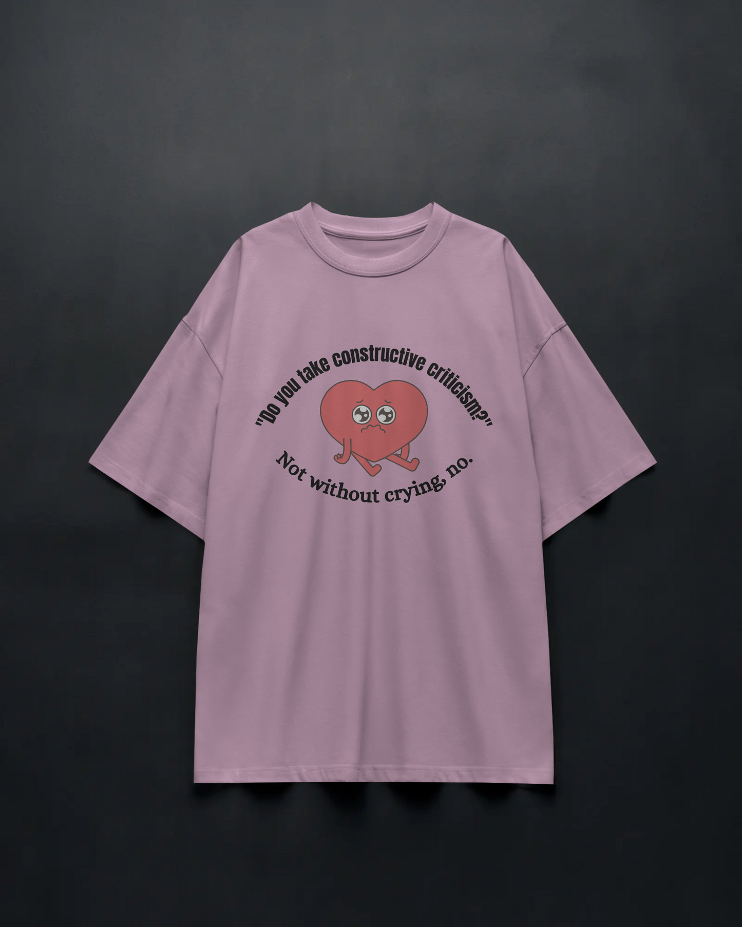 Constructive Criticism – Unisex Oversized Tee
