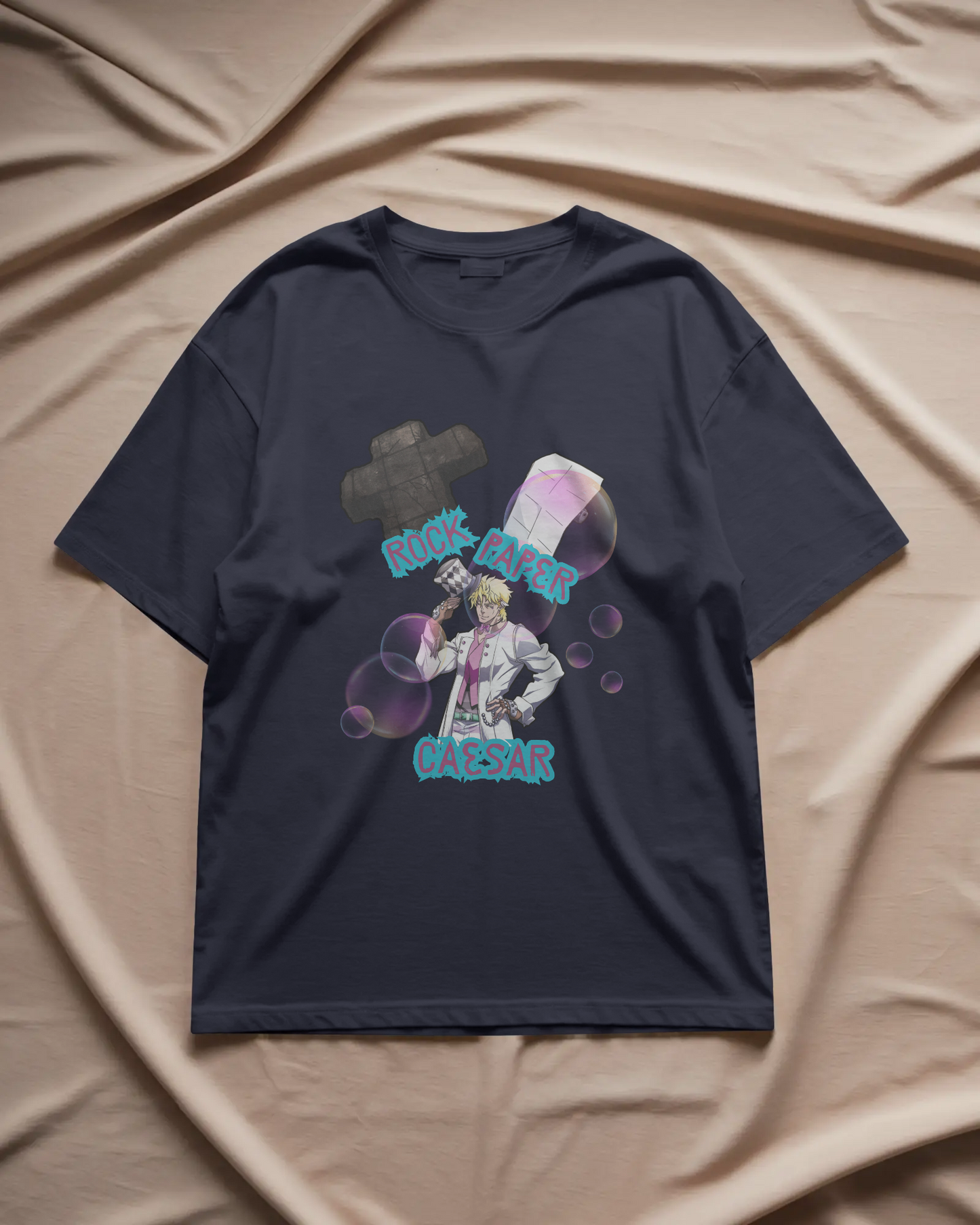 Rock beats Caesar? - Unisex Oversized Tee