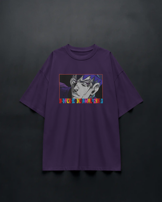 Refuse Normalizing - Unisex Oversized Tee