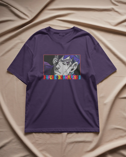 Refuse Normalizing - Unisex Oversized Tee
