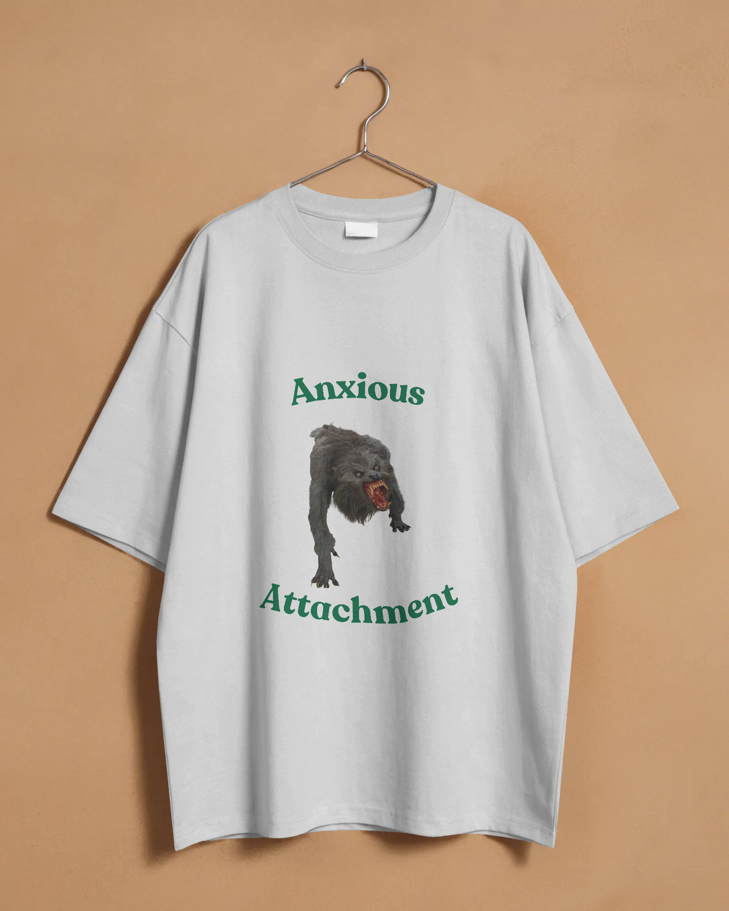 Anxious Attachment - Unisex Oversized Tee