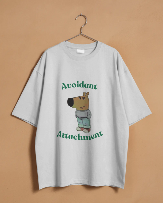 Avoidant Attachment - Unisex Oversized Tee