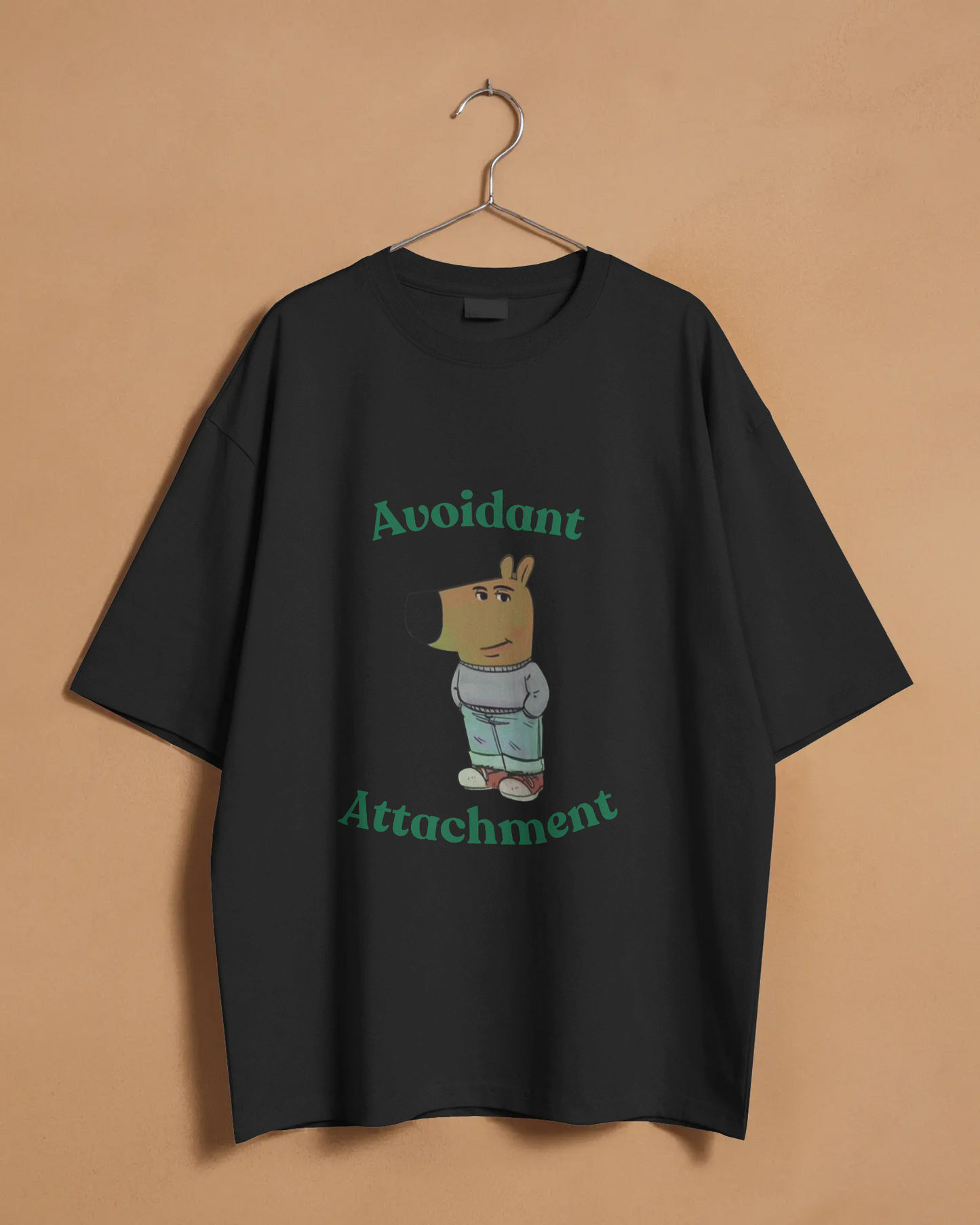 Avoidant Attachment - Unisex Oversized Tee