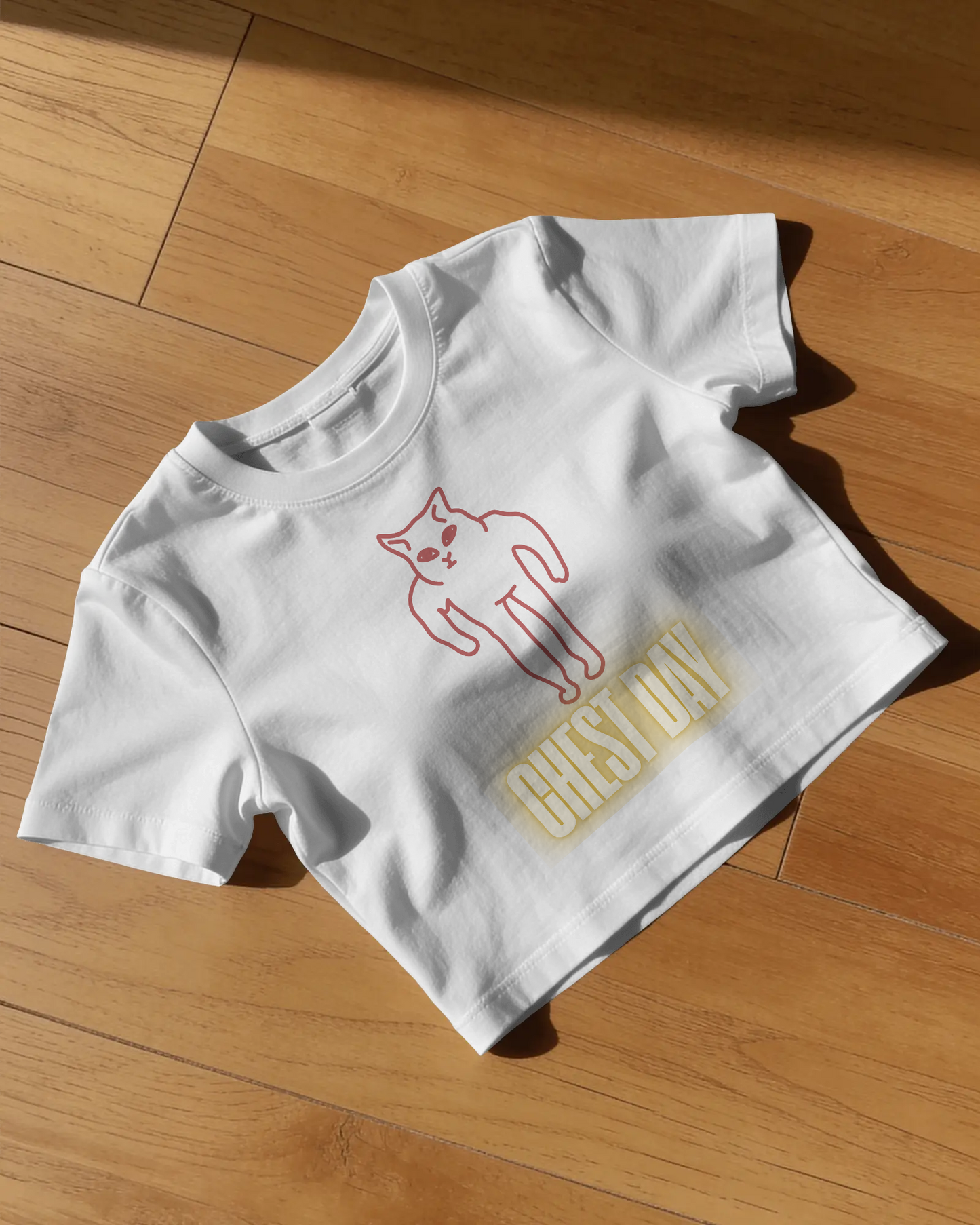 Chest Day - Baby Tee