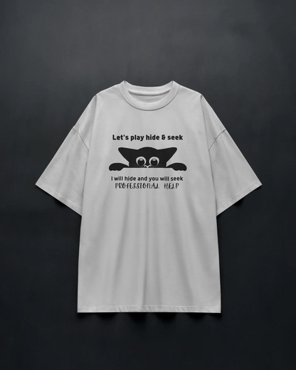 HIDE & SEEK – Unisex Oversized Tee