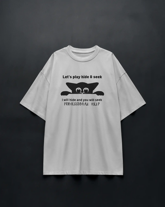 HIDE & SEEK – Unisex Oversized Tee