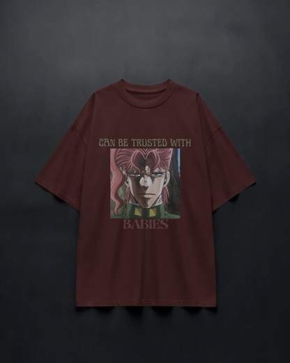 Kakyoin vs Babies - Unisex Oversized Tee