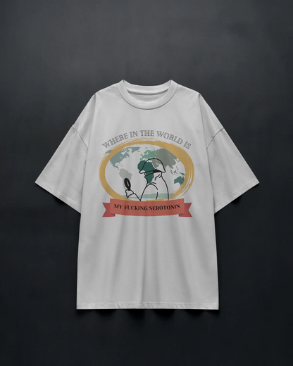 SEROTONIN??? – Unisex Oversized Tee