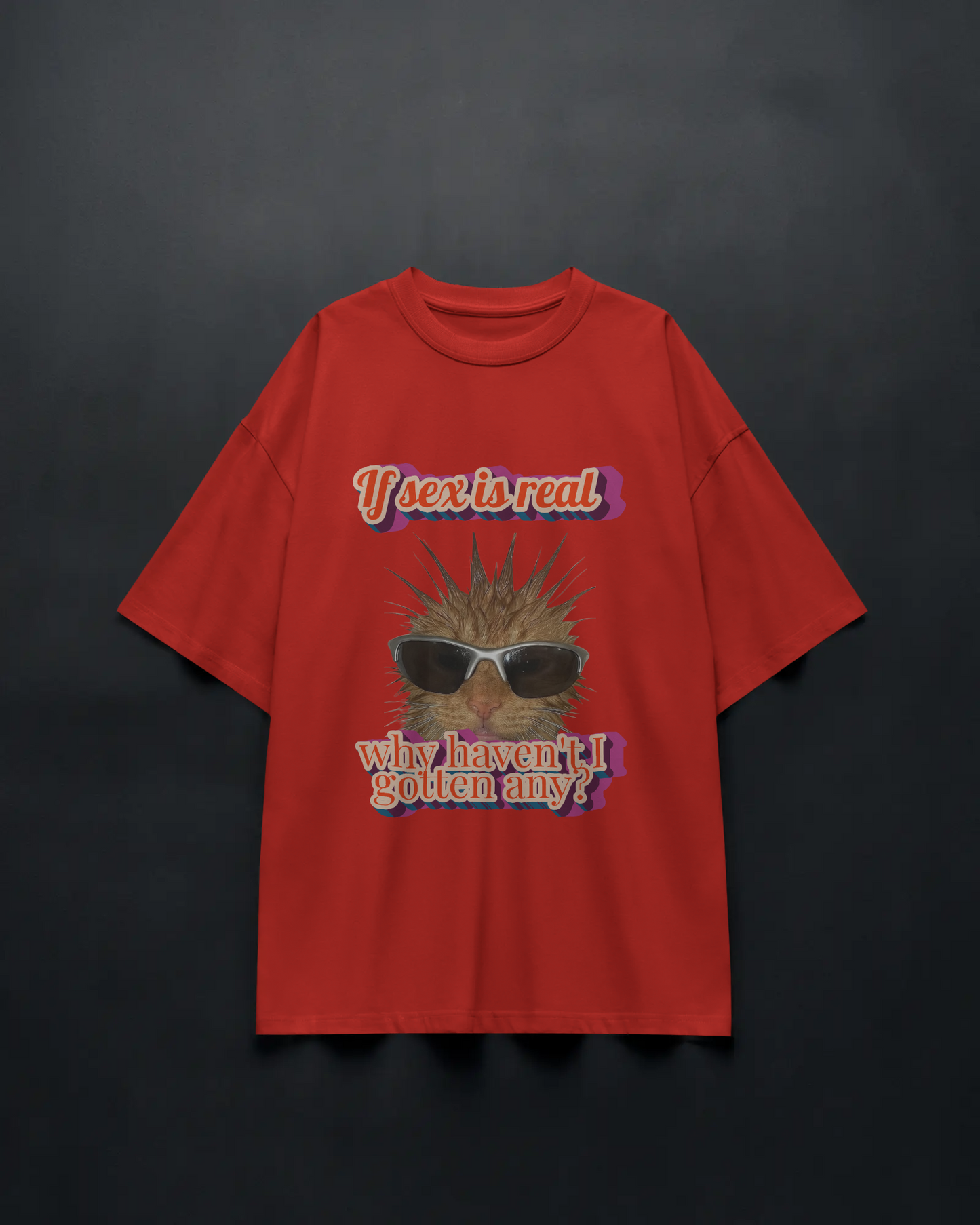 Nice Try Sexists - Unisex Oversized Tee