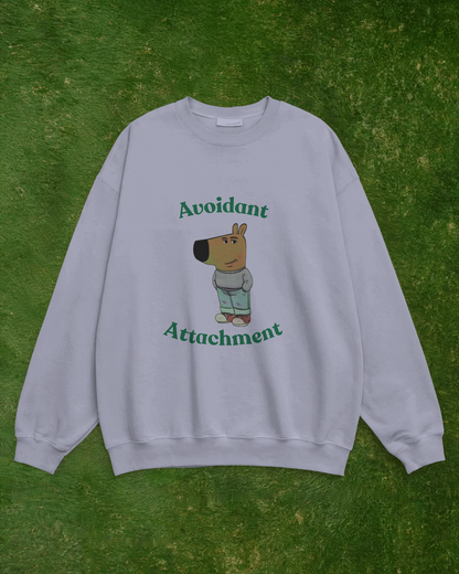 Avoidant Attachment - Unisex Oversized Sweatshirt
