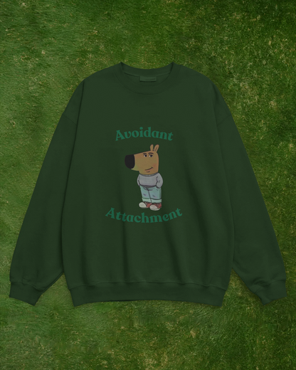 Avoidant Attachment - Unisex Oversized Sweatshirt