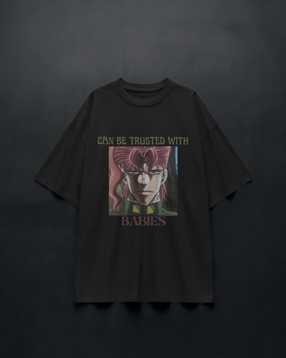 Kakyoin vs Babies - Unisex Oversized Tee