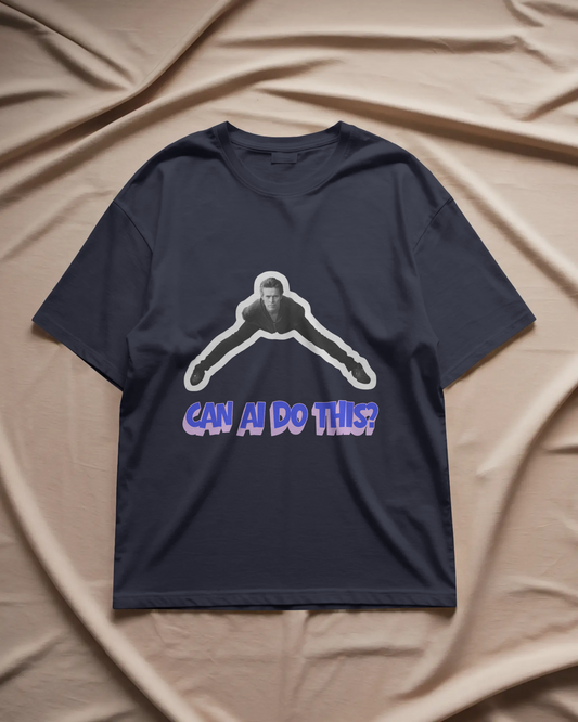 Can AI Do This? - Unisex Oversized Tee
