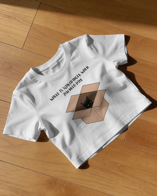 SCHRÖDINGER'S CAT - Baby Tee
