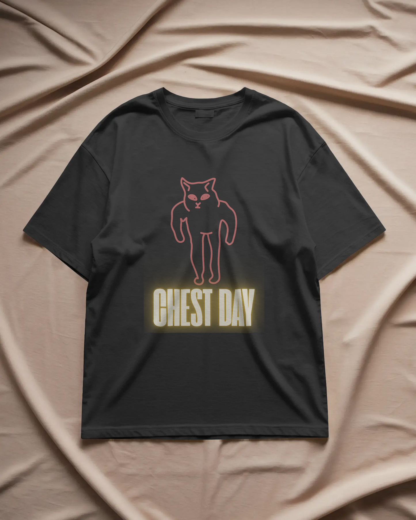 Chest Day - Unisex Oversized Tee