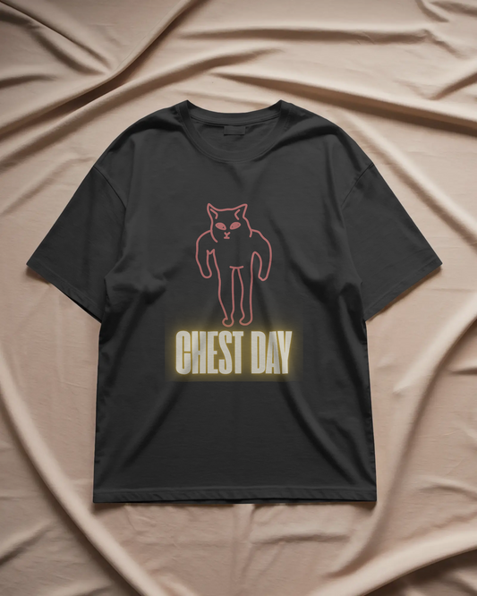 Chest Day - Unisex Oversized Tee
