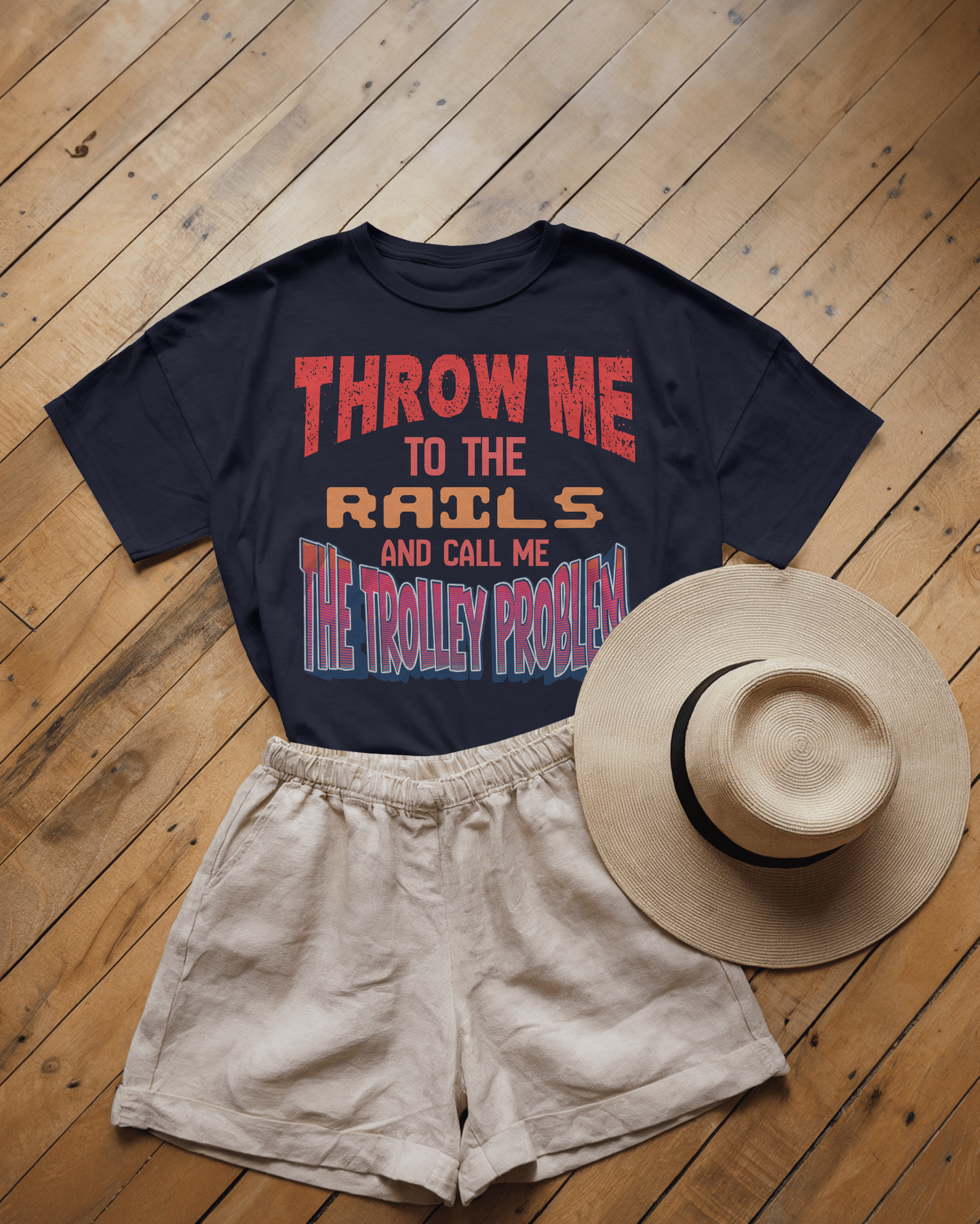 Trolley Problem - Baby Tee