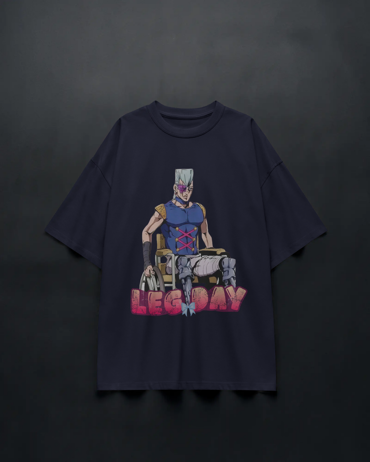 Polnareff's Leg Day - Unisex Oversized Tee