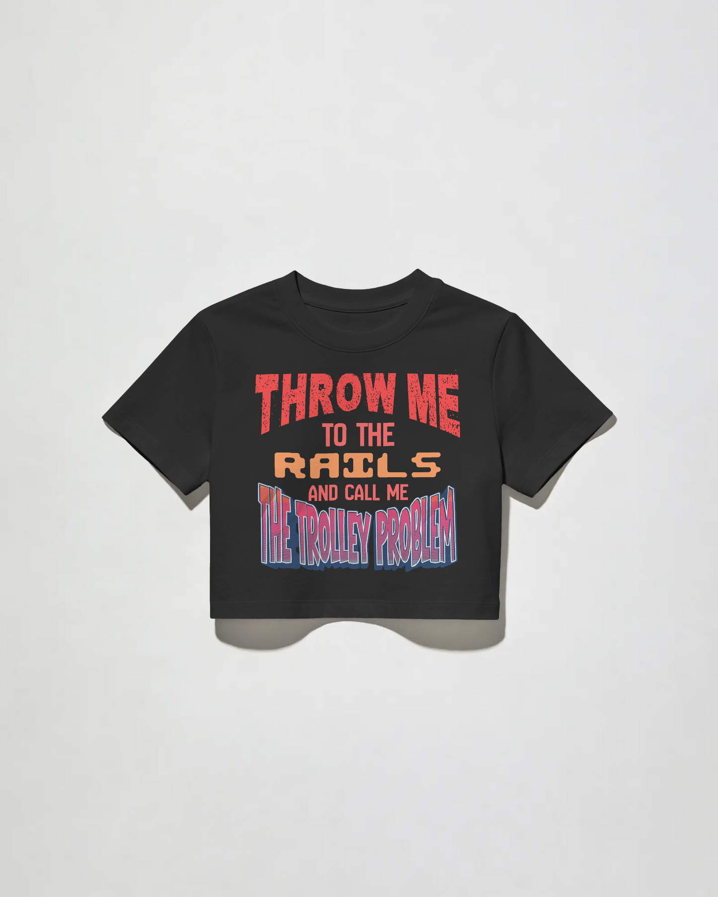 Trolley Problem - Baby Tee
