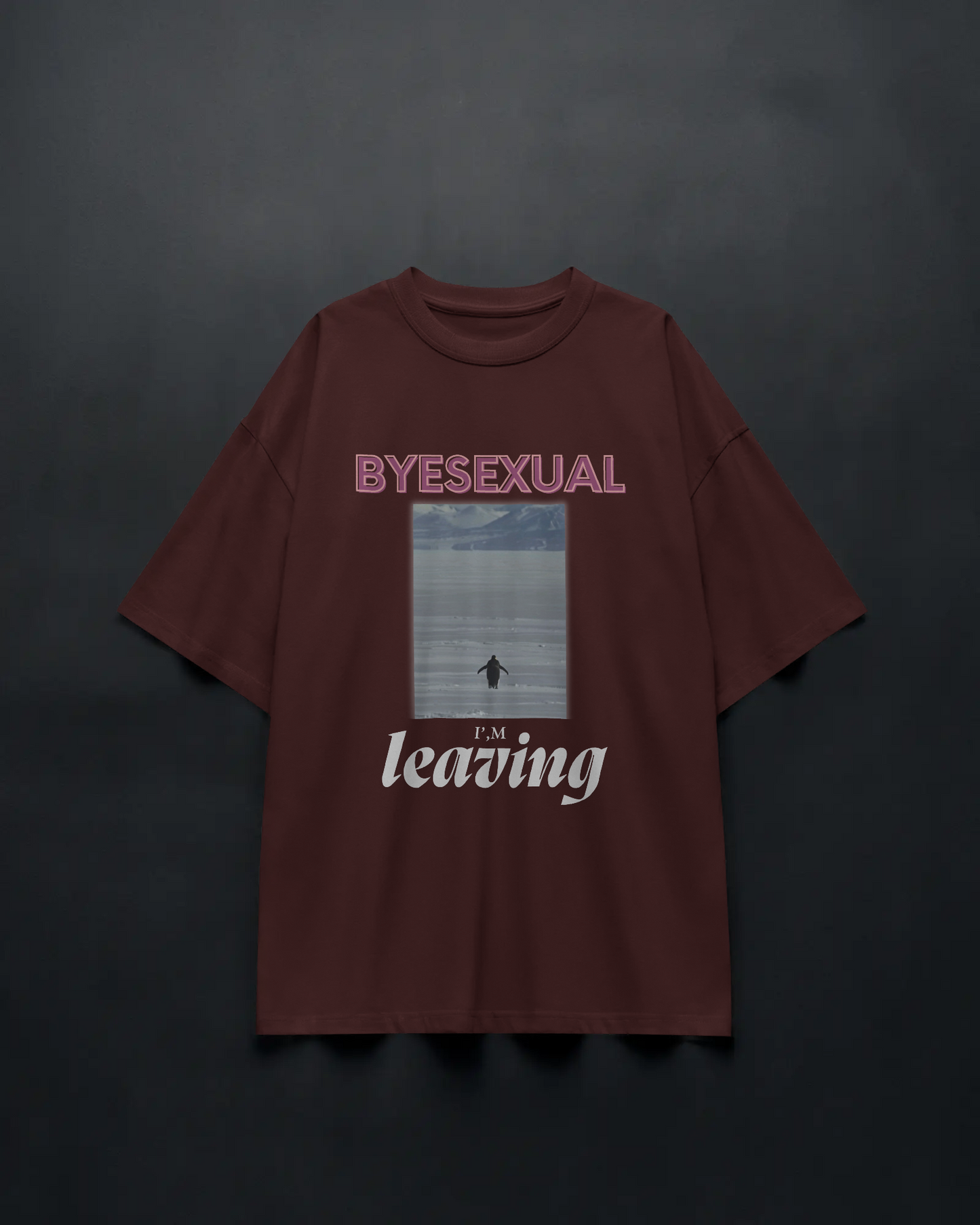Byesexual - Unisex Oversized Tee