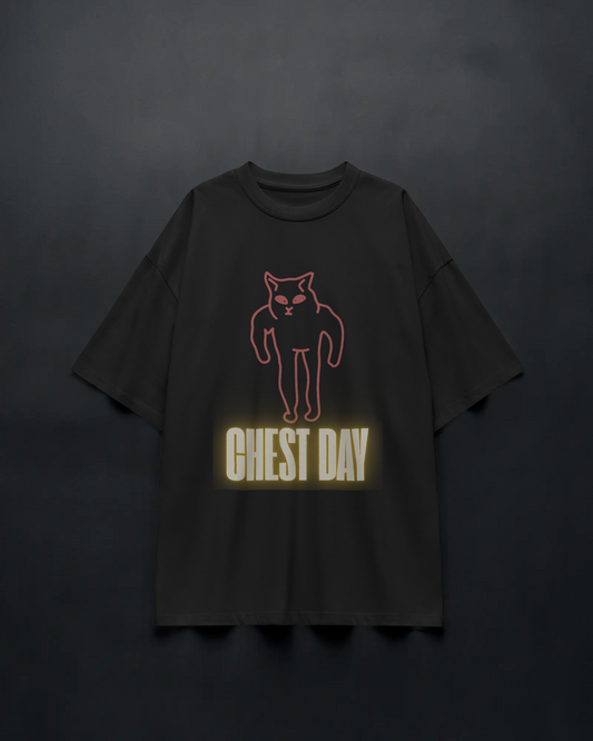 Chest Day - Unisex Oversized Tee