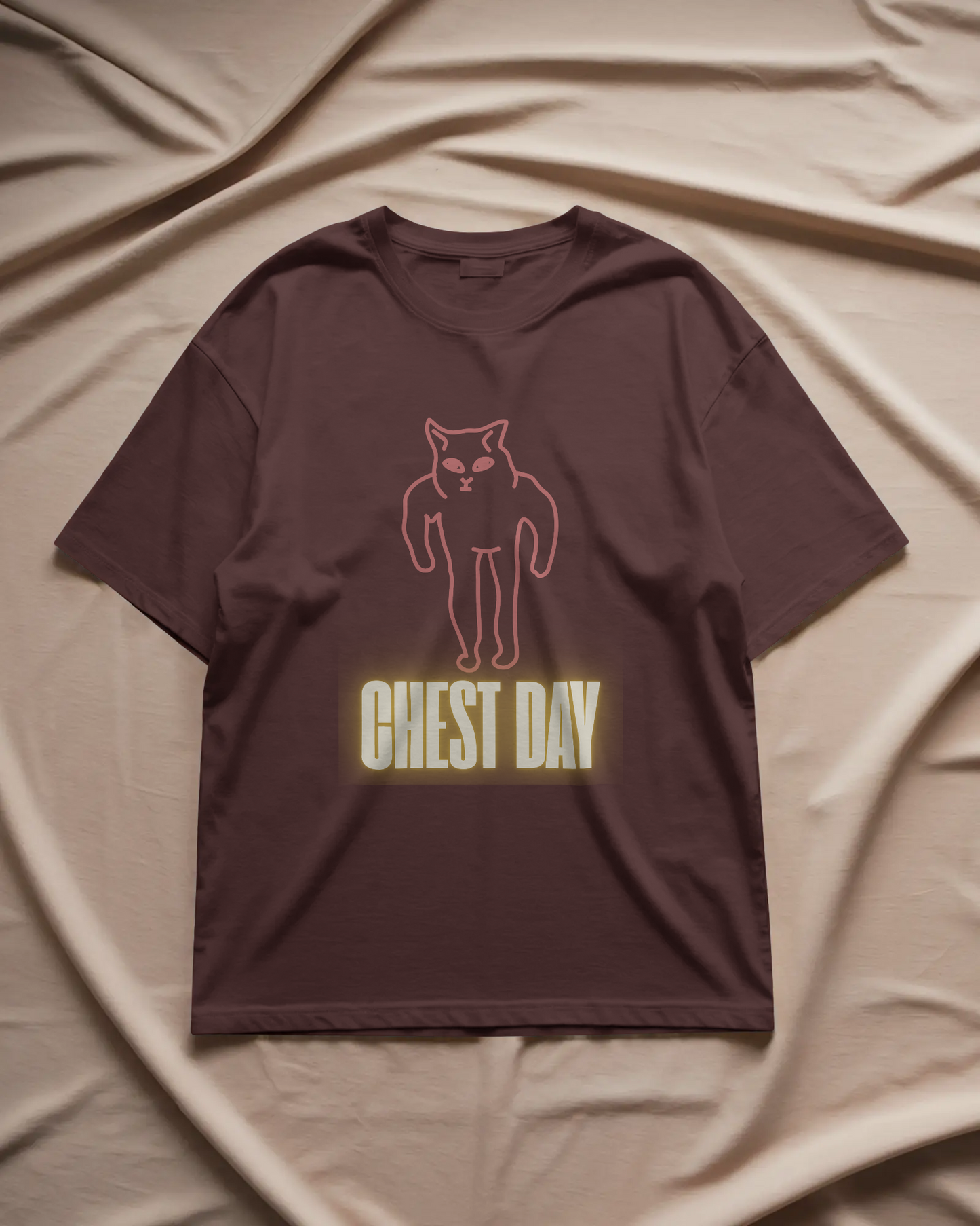 Chest Day - Unisex Oversized Tee