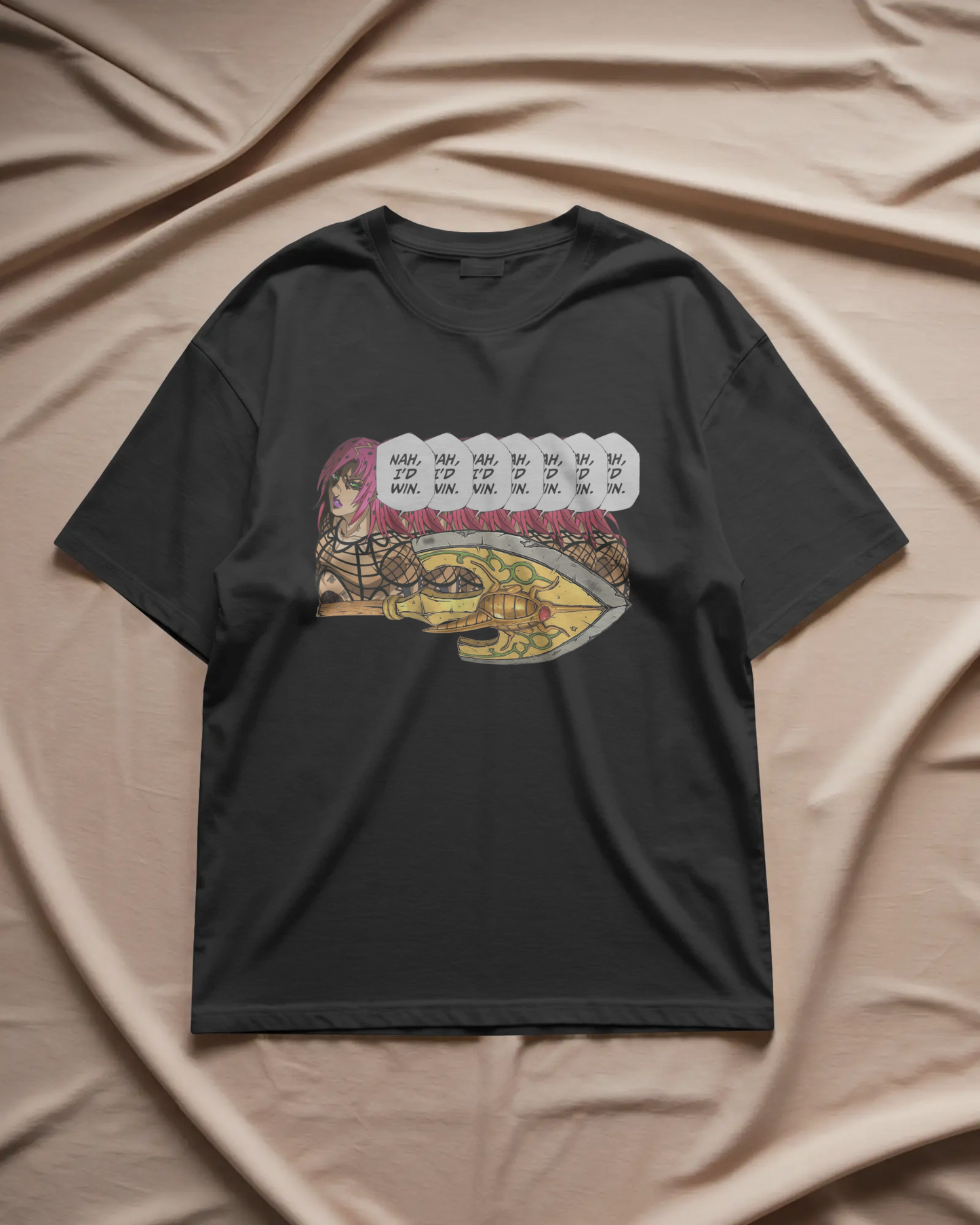 Nah I'd Win Requiem - Unisex Oversized Tee