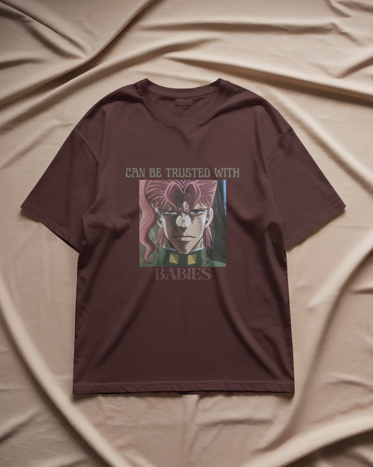 Kakyoin vs Babies - Unisex Oversized Tee
