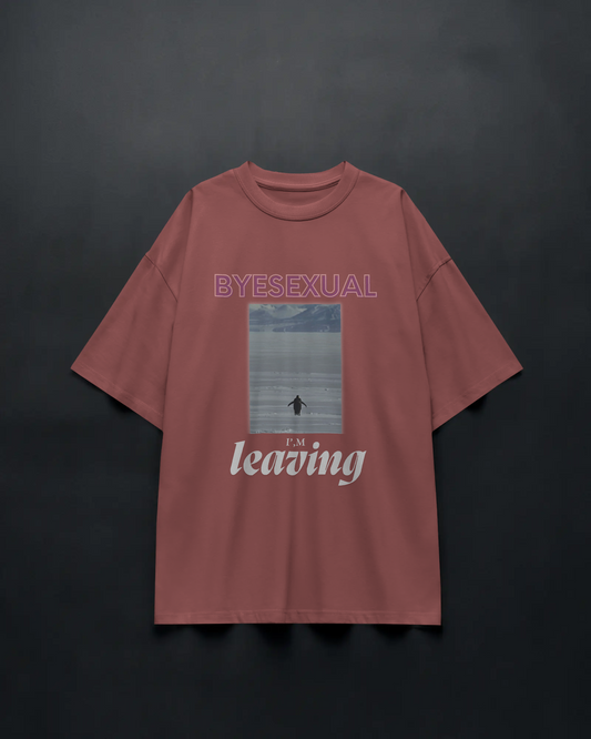 Byesexual - Unisex Oversized Tee