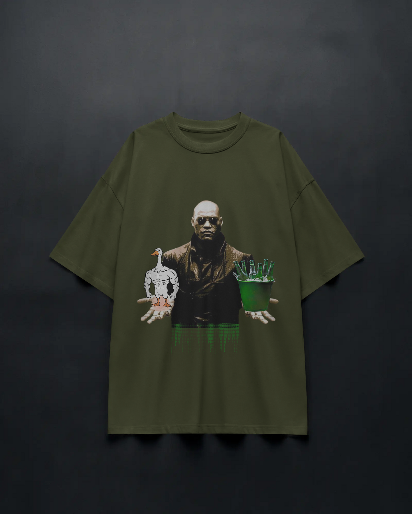 6 pack or 6 pack? - Unisex Oversized Tee