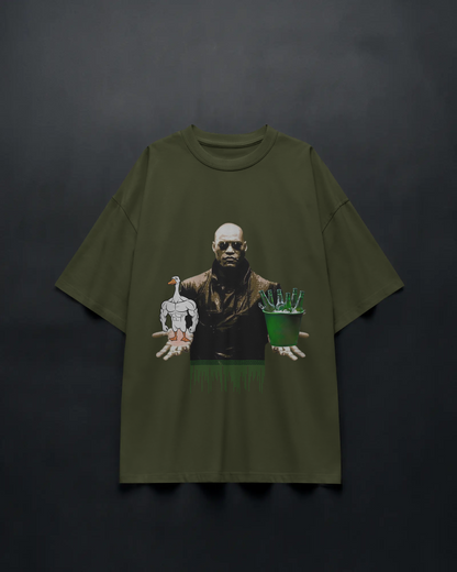 6 pack or 6 pack? - Unisex Oversized Tee