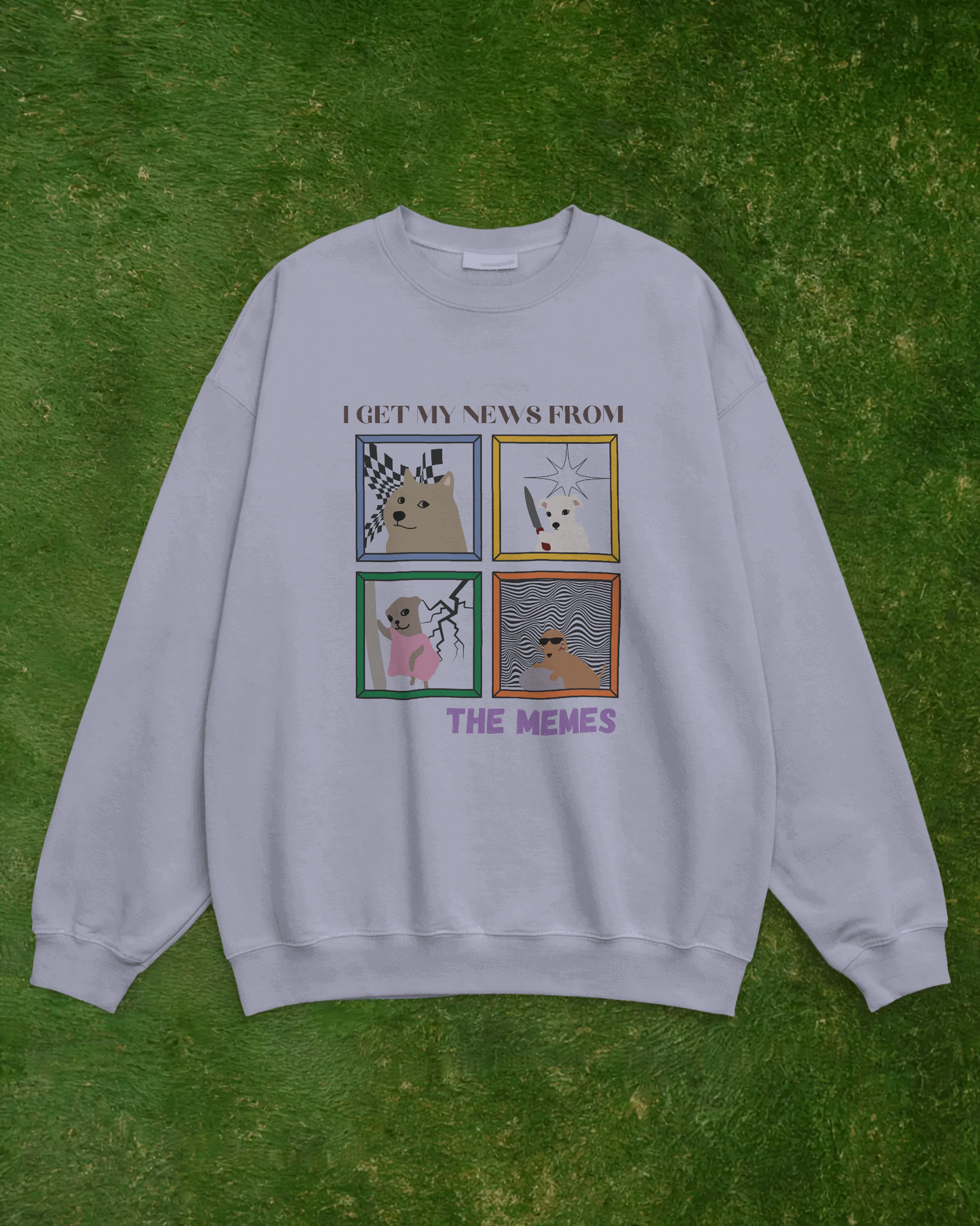 News From Memes - Unisex Oversized Sweatshirt