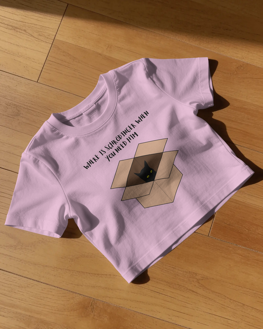 SCHRÖDINGER'S CAT - Baby Tee