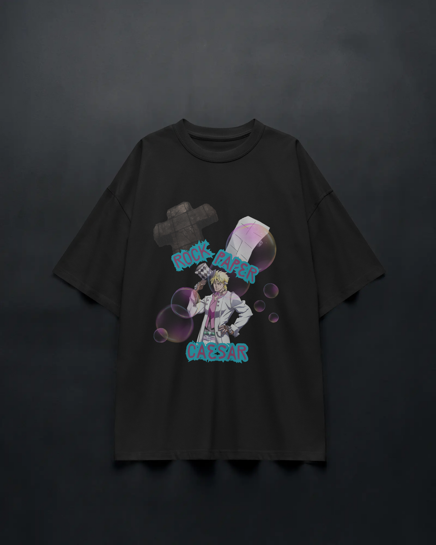 Rock beats Caesar? - Unisex Oversized Tee