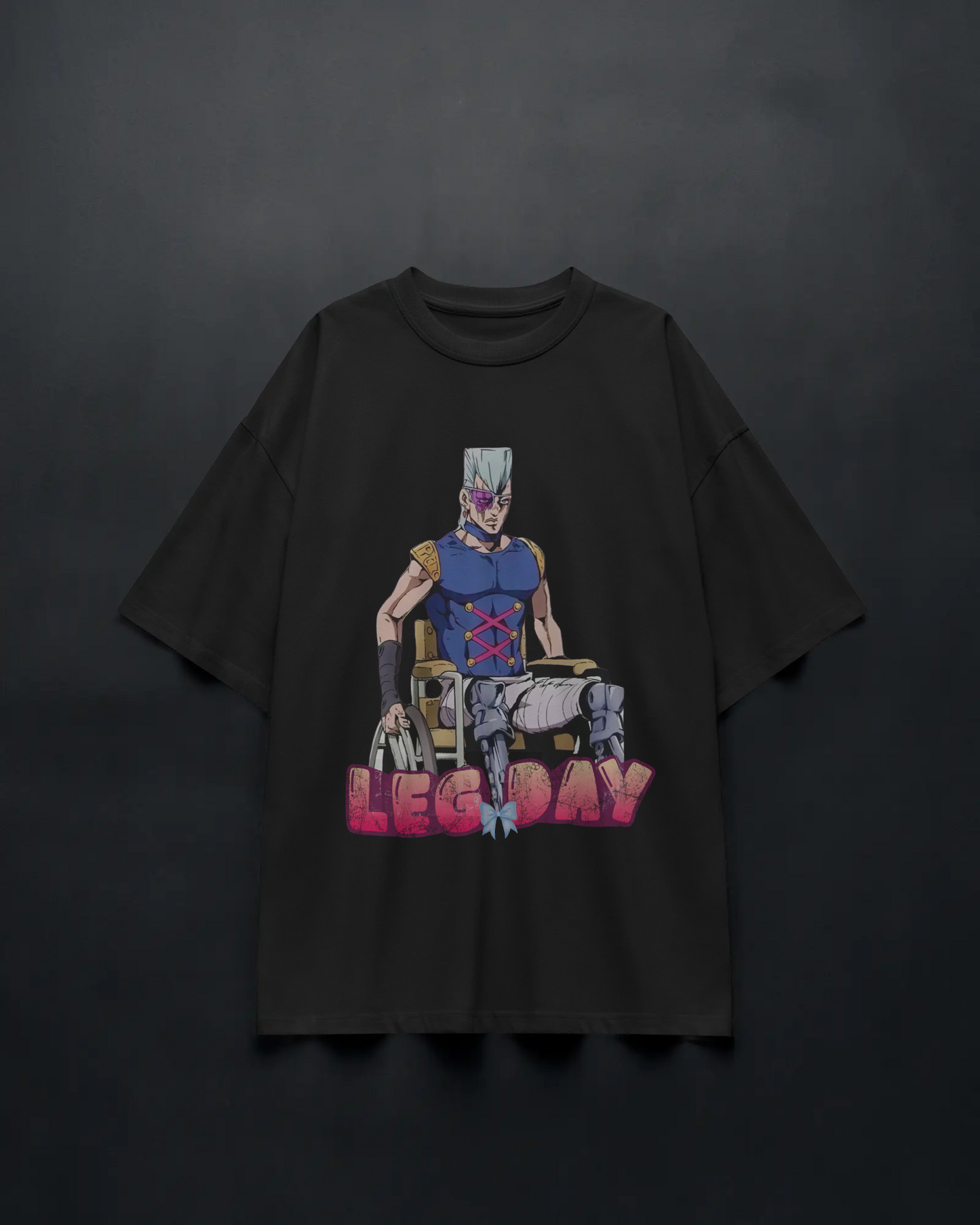 Polnareff's Leg Day - Unisex Oversized Tee