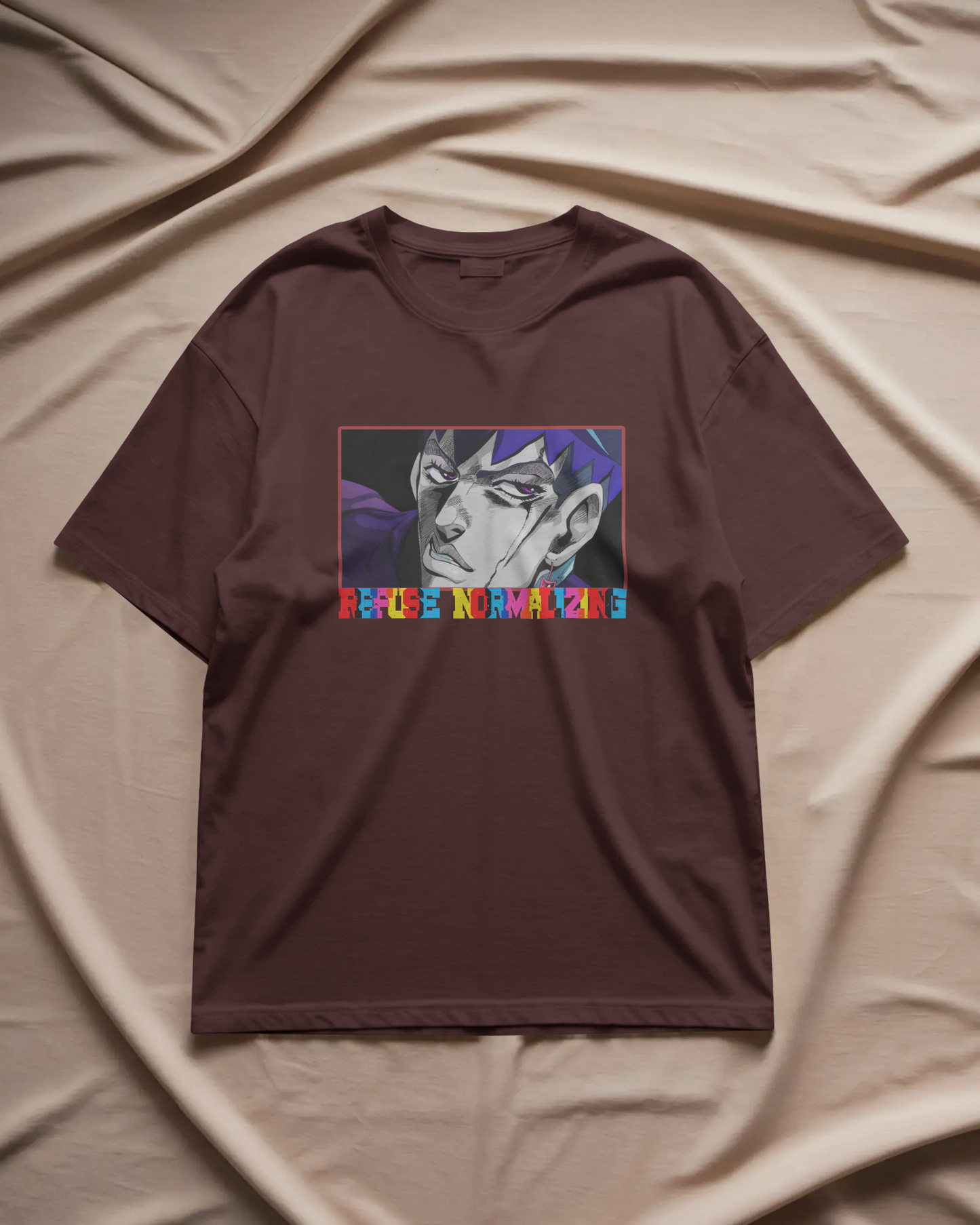 Refuse Normalizing - Unisex Oversized Tee
