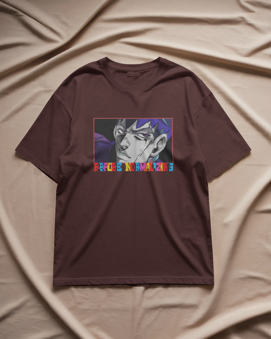 Refuse Normalizing - Unisex Oversized Tee