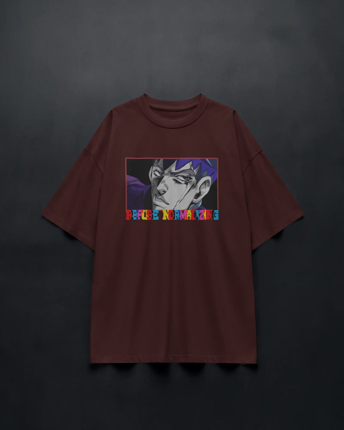 Refuse Normalizing - Unisex Oversized Tee