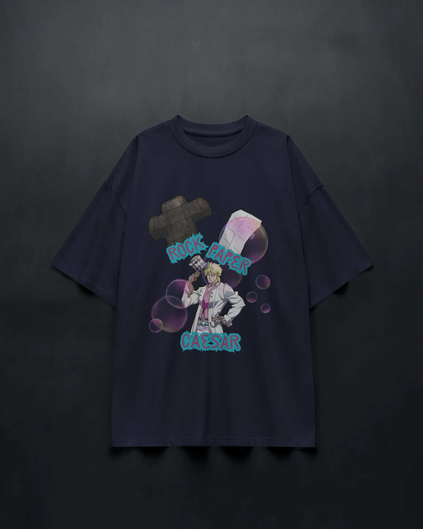 Rock beats Caesar? - Unisex Oversized Tee