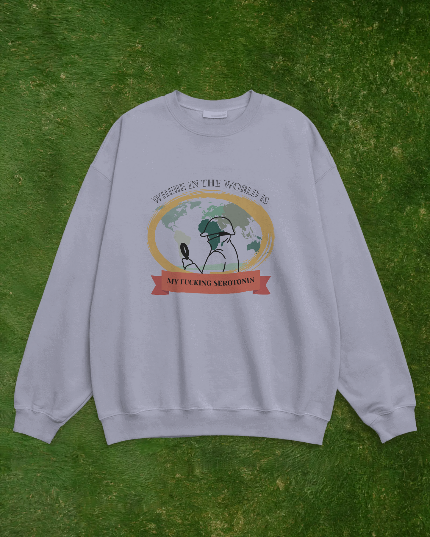 Serotonin - Unisex Oversized Sweatshirt