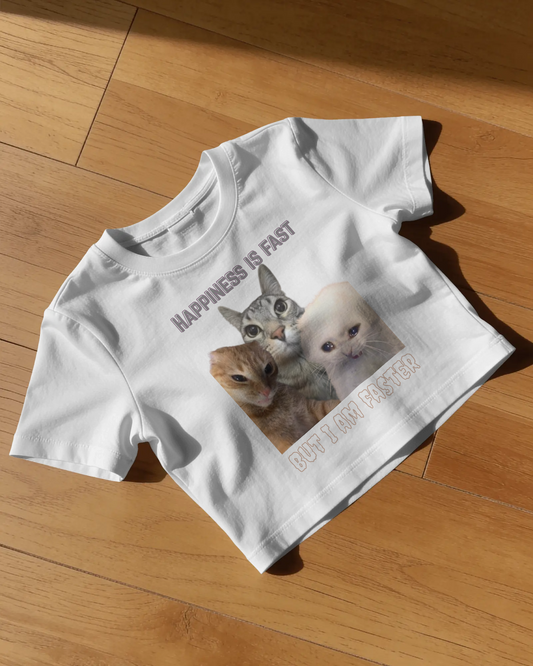 Faster Than Happiness - Baby Tee