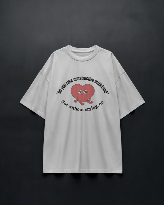 Constructive Criticism – Unisex Oversized Tee